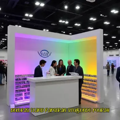 dekorasi stand pameran situbondo murah